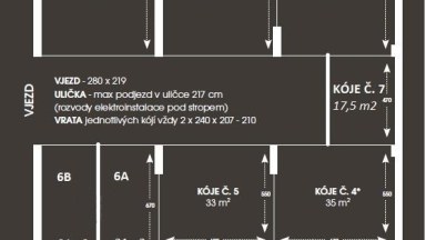 Pronájem skladového prostoru, 41m2, uzamykatelný, P5 - Jinonice