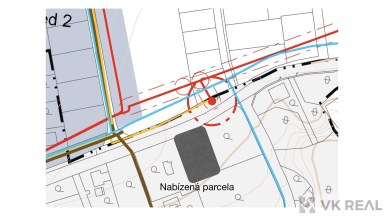 Prodej stavebního pozemku o výměře 858 m2, Husinec u Řeže