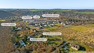 Prodej stavebního pozemku o výměře 858 m2, Husinec u Řeže