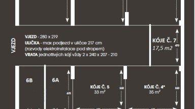 Pronájem skladového prostoru, cca 40m2, uzamykatelný, P5 - Jinonice