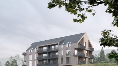 Prodej bytu 2+kk/L, cca 38m2 vč. lodžie, novostavba, Javorná, okr. Klatovy