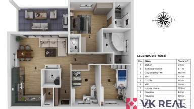 Novostavba rodinného domu 4+kk, pozemek 890m2, Úherce, okr. Plzeň-sever