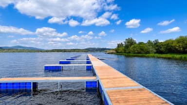 Prodej bytu 3+kk/předzahrádka, cca 54m² + 107m², Lipno, Černá v Pošumaví, 50m od vody