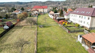 Prodej zasíťovaného stavebního pozemku, OV, 1542m2, obec Blatno u Podbořan, okr. Louny