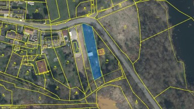 Prodej stavebního pozemku, OV, 1166m2, obec Vranovice, Břasy, okr. Rokycany