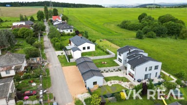 Pronájem RD 4+kk+pracovna a 2xšatna, cca 200m2, pozemek cca 500m2, Kyšice u Plzně